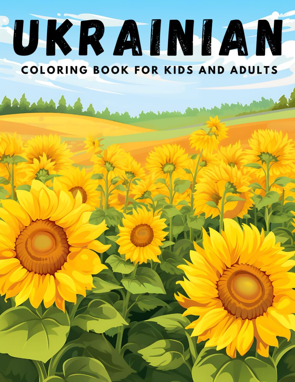 Ukrainian Coloring Book cover